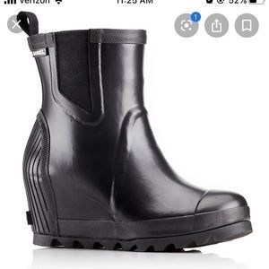 Sorel Joan Wedge rain boots